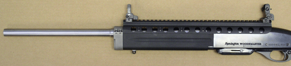 forearm with AR 15 Style folding front & rear sights
